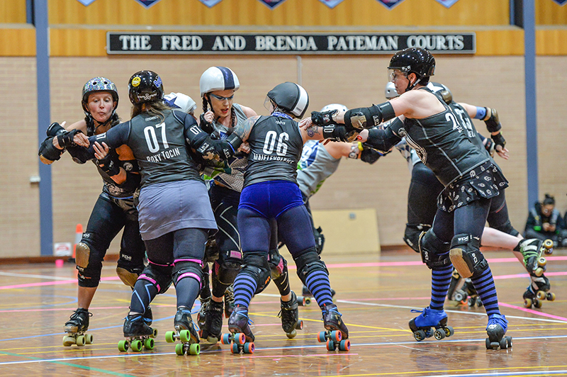 Blue Mountains Roller Derby in Battlegrounds - blog post image 